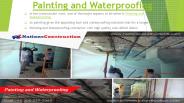 Painting and Waterproofing