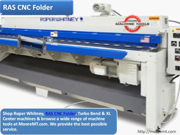 Ras CNC Folder