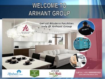 Arihant Group Offer Luxury Properties In NCR