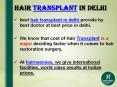 Hair Transplant in Delhi - Repair Hair Transplants PowerPoint PPT Presentation