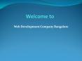 web development company bangalore PowerPoint PPT Presentation