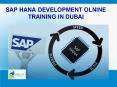sap hana developement online training in dubai PowerPoint PPT Presentation
