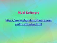 MLM Software
