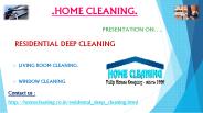 Living room cleaning  , Window cleaning.