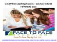 Get Online Coaching Classes – Courses To Look For Online class PowerPoint PPT Presentation