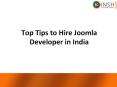 Top Tips to Hire Joomla Developer in India PowerPoint PPT Presentation