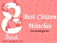 8 Best Citizen Watches for Women’s Day 2016