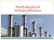 Purifying glycol deltapurification