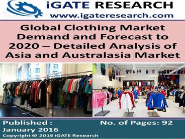 Global Clothing Market