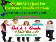 ABS 200 AID Quest For Excellence/abs200aiddotcom PowerPoint PPT Presentation