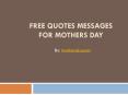 Mothers day greeting card sayings PowerPoint PPT Presentation