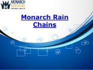 Rain Chains