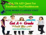 BSA 376 AID Quest For Excellence/bsa376aiddotcom