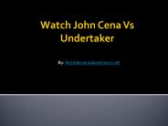 Rock Vs Undertaker at Wrestlemania 32