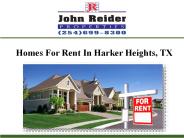 Homes For Rent In Harker Heights, TX