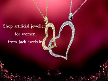 Shop Artificial Jewellery for women from JackJewels.in