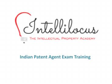 Eligibility criteria for Indian Patent Agent Exam - IP Academy Delhi