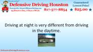 Driving At Night