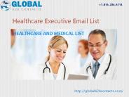 Healthcare executive email lists