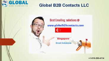 Singapore  Business Email Databas