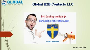 Sweden Business Email Database