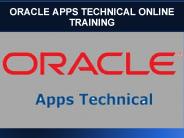 Oracle Apps Technical Online Training in UK,Canada