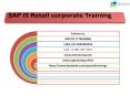 sap IS RETAIL corporate training in hyderabad,bangalore,channai,cochin