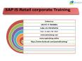 sap IS RETAIL training in mumbai,newdelhi,assam,kharagpur,kolkata