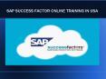 sap sucess factor online training in usa PowerPoint PPT Presentation