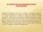 Key Aspects for CAD Conversion Services Professionally