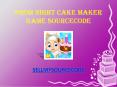 Prom Night Cake Maker Game Sourcecode PowerPoint PPT Presentation