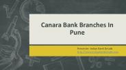 Canara Bank branches IFSC code, MICR code, SWIFT code