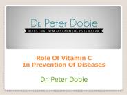 Role Of Vitamin C In Prevention Of Diseases