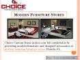 Modern Furniture Stores (2) PowerPoint PPT Presentation