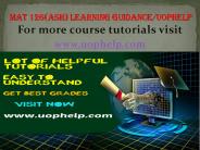 MAT 126(ASH) LEARNING GUIDANCE UOPHELP