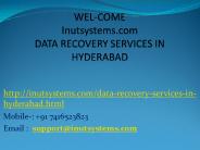 Data Recovery services in Hyderabad|Data recovery services