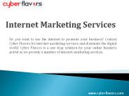 Internet Marketing Services