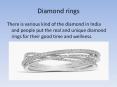 Blow your mind with diamond rings PowerPoint PPT Presentation