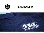 EMBROIDERY