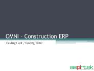 OMNI – Construction ERP (1)