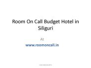 Budget Hotels in Siliguri