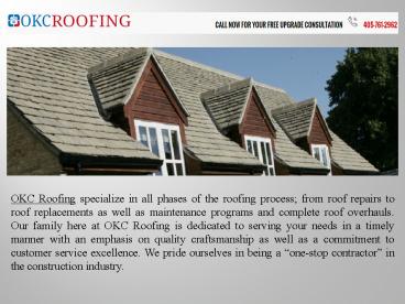 Roofing Companies OKC