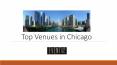 Venues in Chicago PowerPoint PPT Presentation