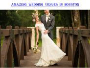 Amazing Wedding Venues in Houston