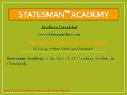 Best Clat Coaching In Chandigarh