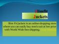 Slimfit Jackets