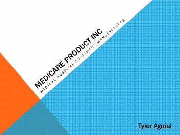 Medical Hospital Equipment Manufactures