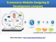 ECommerce Website Designing | Development Services in india