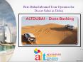 Best Dubai Inbound Tour Operator for Desert Safari in Dubai PowerPoint PPT Presentation