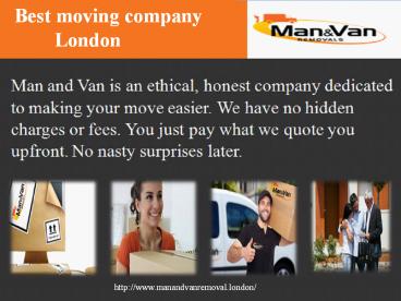 London Removal Company